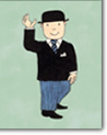 Mr Benn Greetings Cards